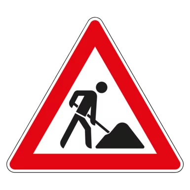 Verkehrszeichen 123 | Arbeitsstelle