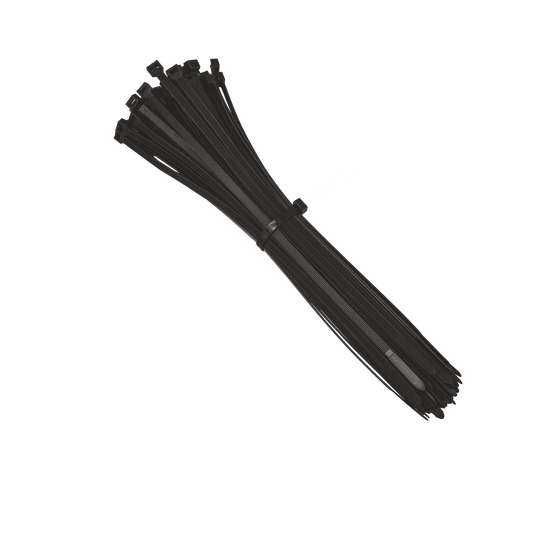 Kabelbinder schwarz 7,2x350